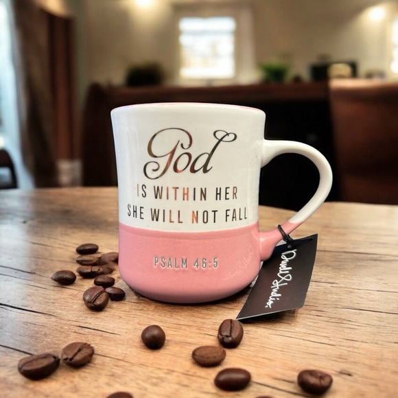 Bible Verse Mug, Psalm 46:5 - Picture 1 of 6